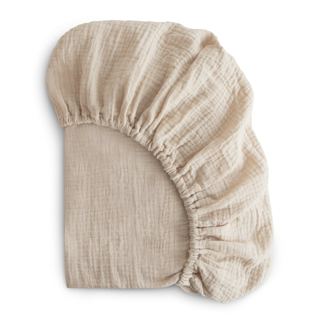Mushie Extra Soft Muslin Crib Sheet mushie