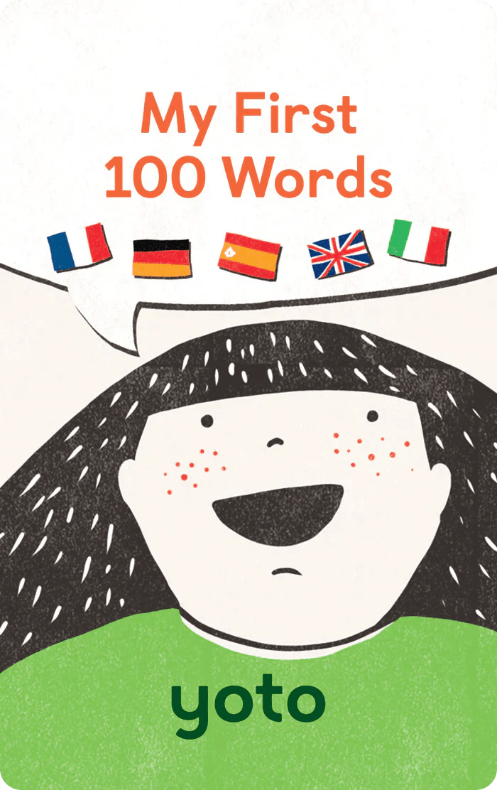 My First 100 Words - Audiobook Card Yoto