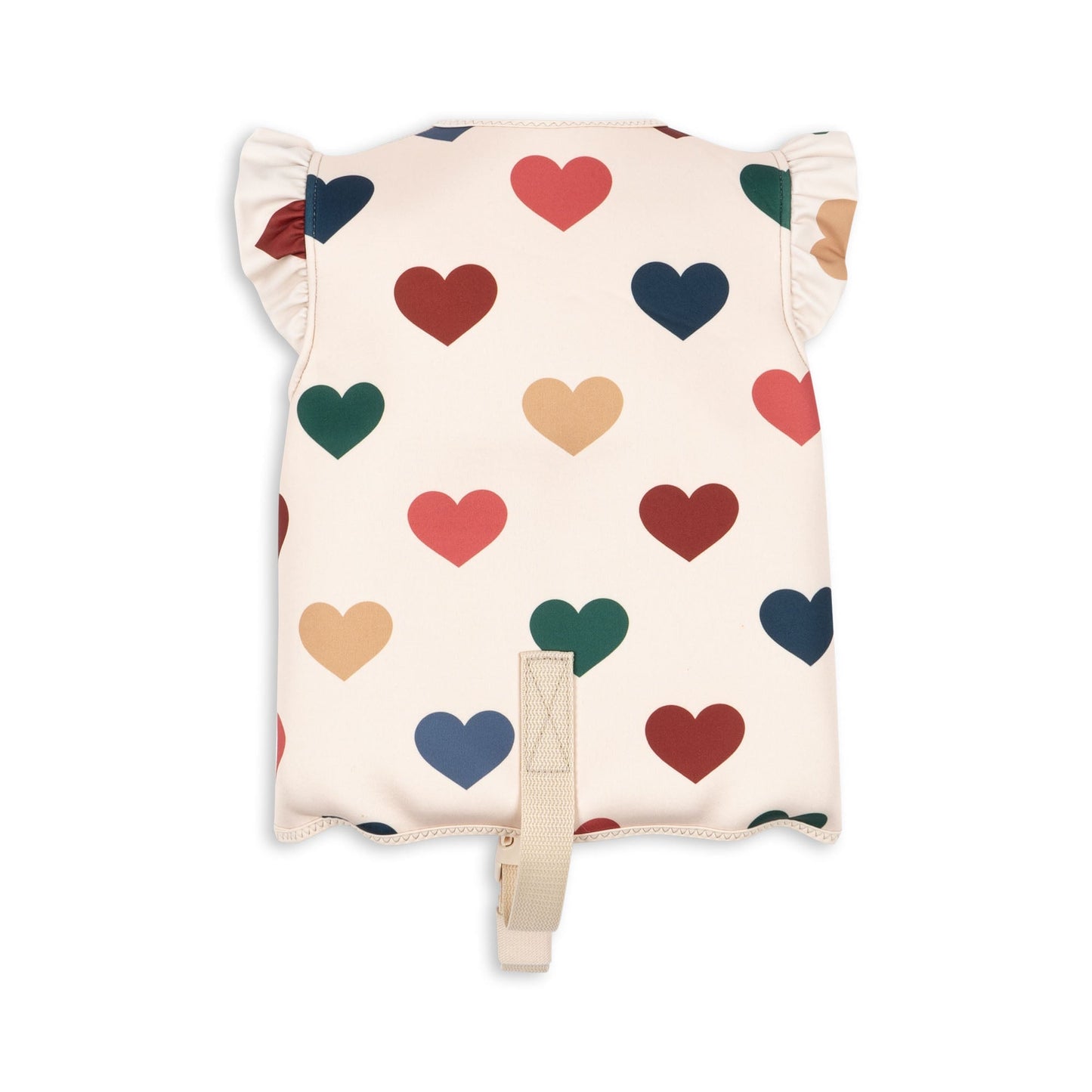 Neoprene float frill vest - bon coeur coloré Konges Sløjd - enjoykidsus