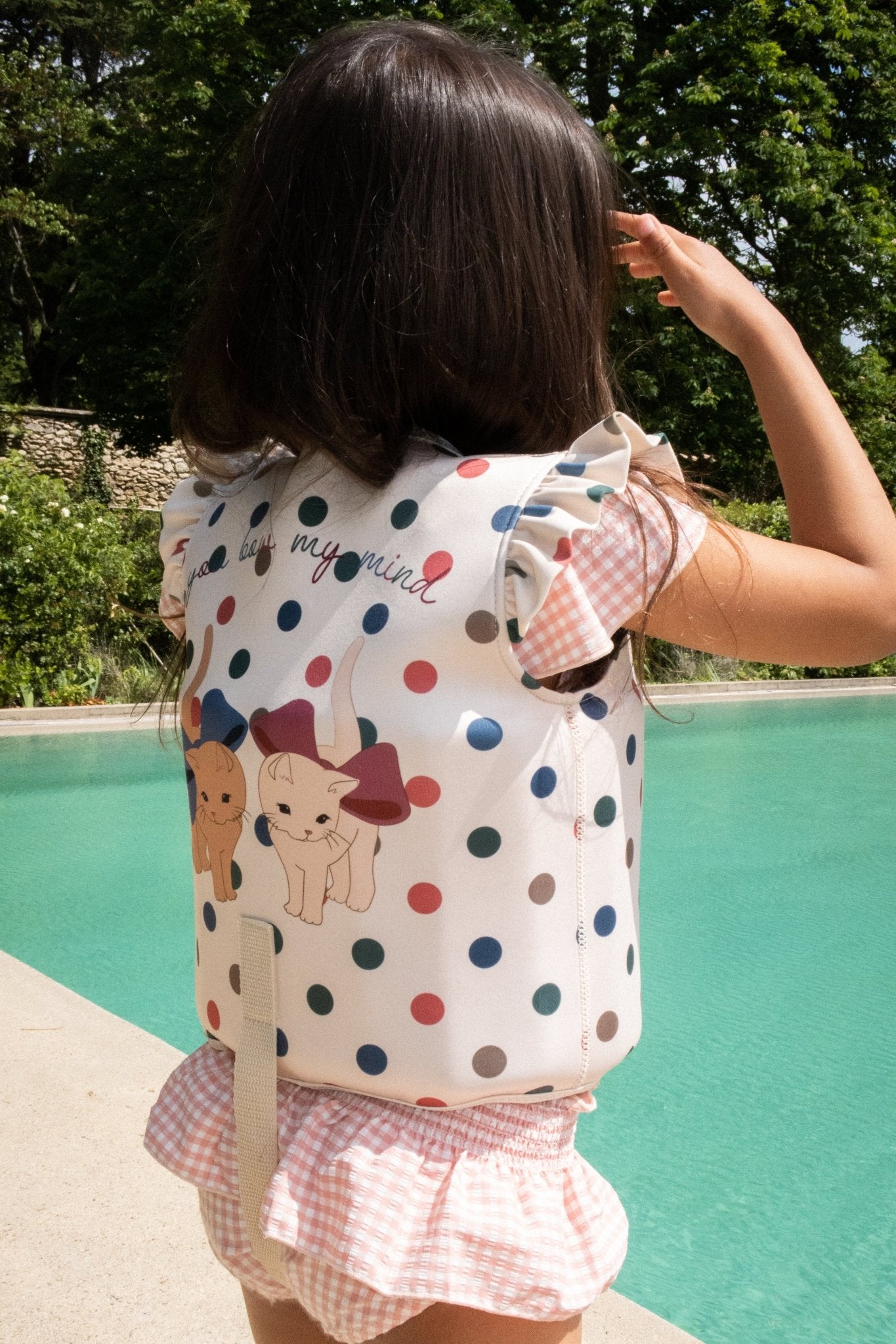 NEOPRENE FLOAT VEST FRILL - KITTY Konges Sløjd - enjoykidsus