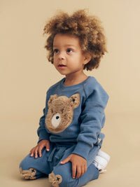 NIGHT FURRY HUXBEAR SWEATSHIRT Huxbaby - enjoykidsus