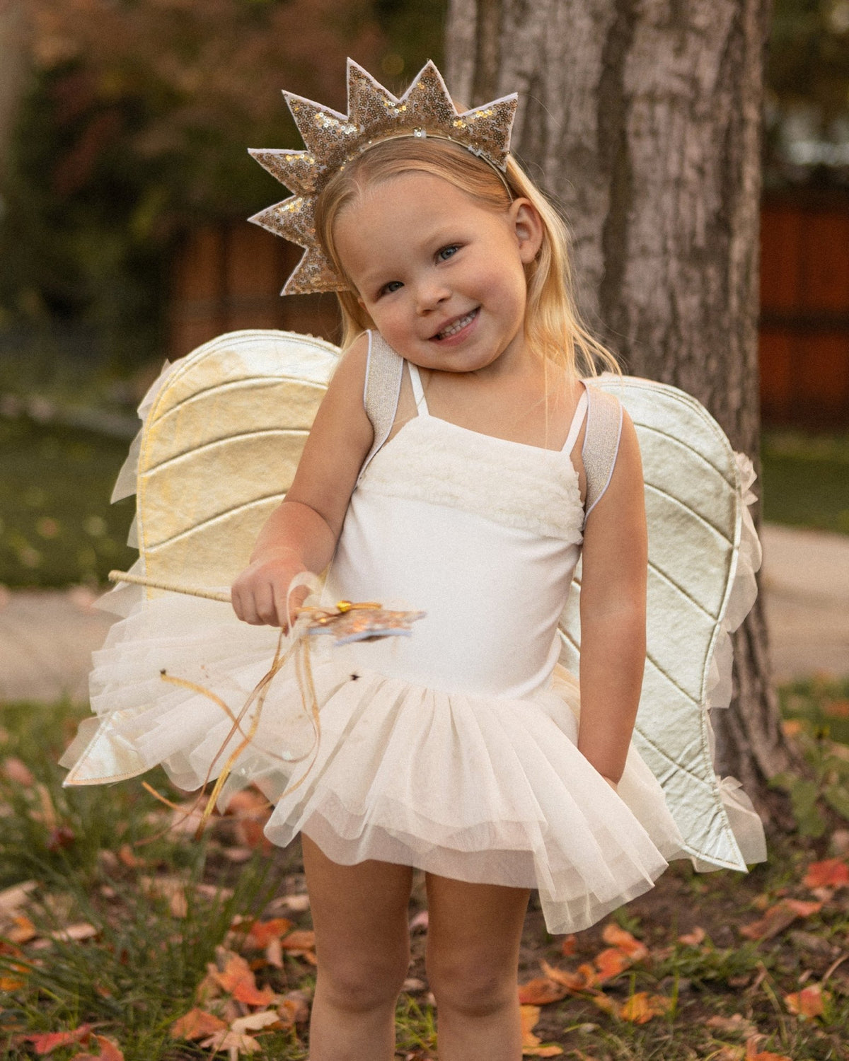 Noralee Angel Wings - Ivory Shimmer - official product image 3