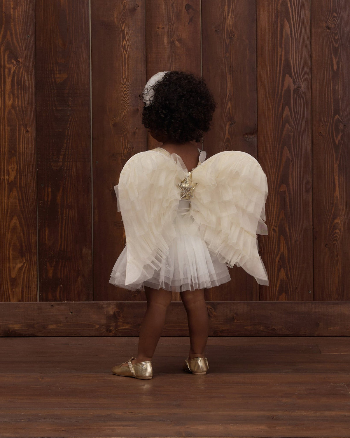 Noralee Angel Wings - Ivory Shimmer - official product image 2
