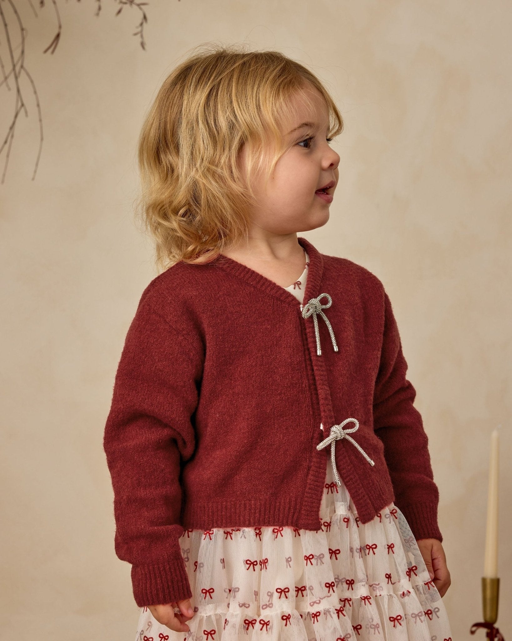 Noralee Bow Cardigan | Ruby Noralee