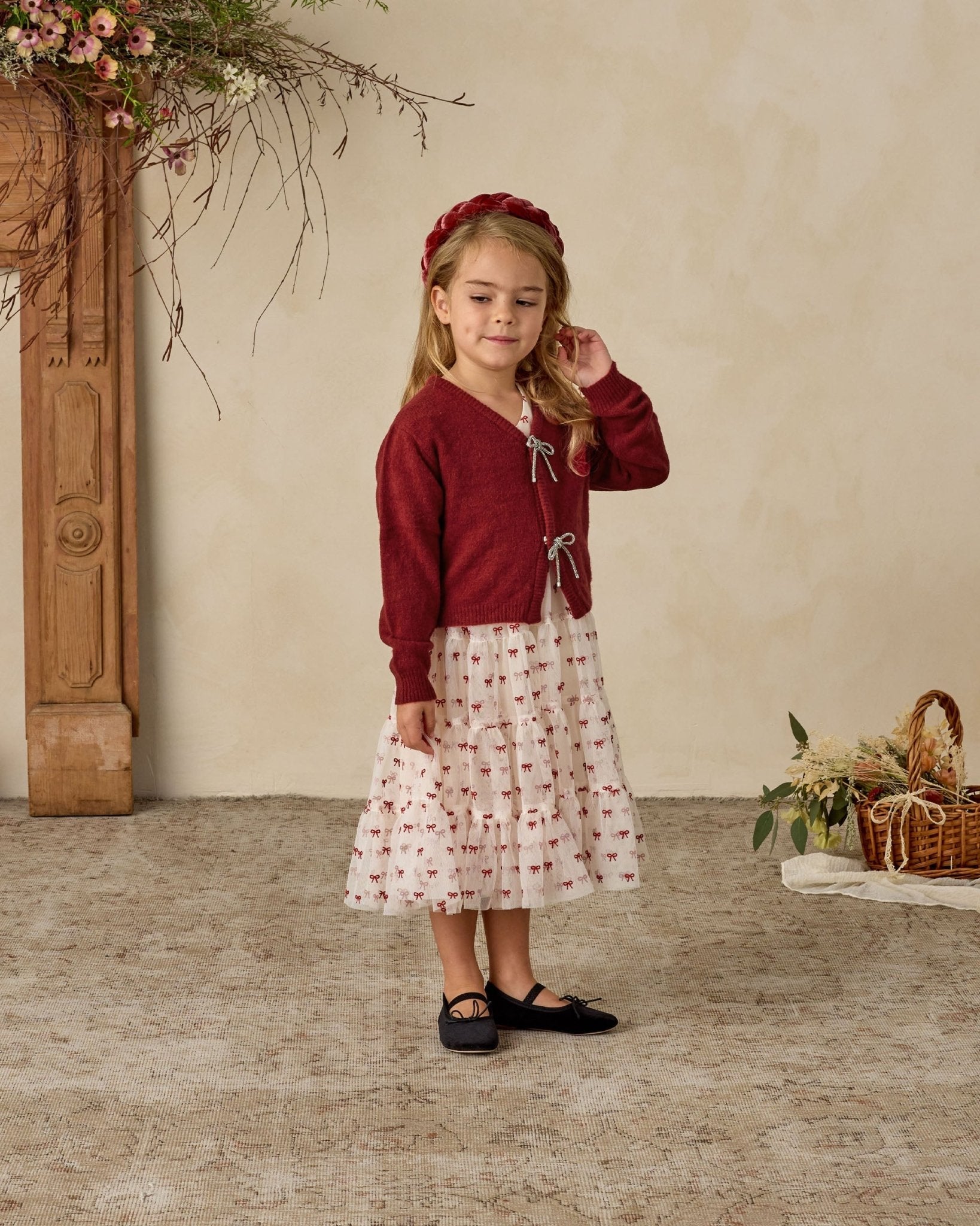 Noralee Bow Cardigan | Ruby Noralee