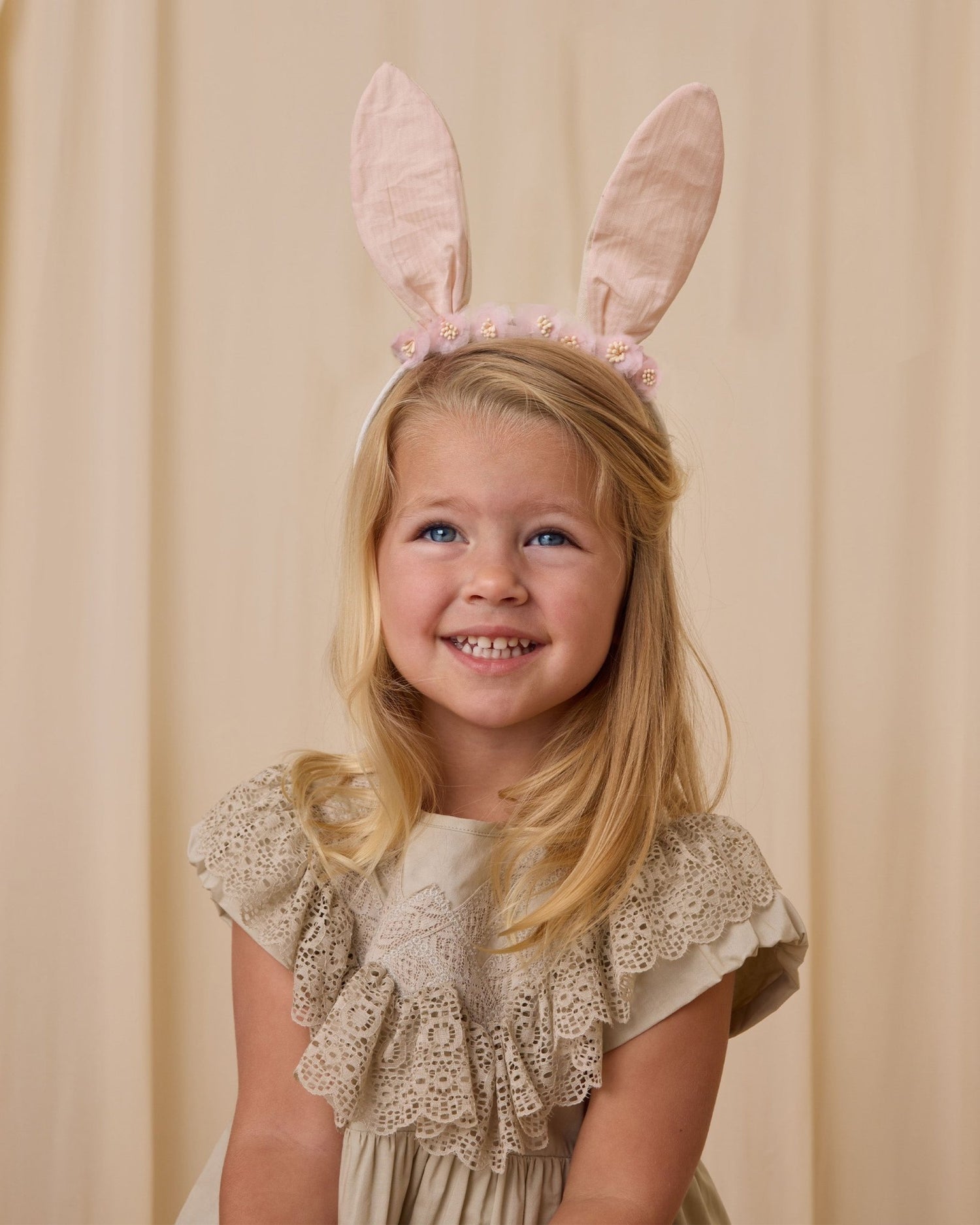 Noralee Bunny Headband || Blush Noralee