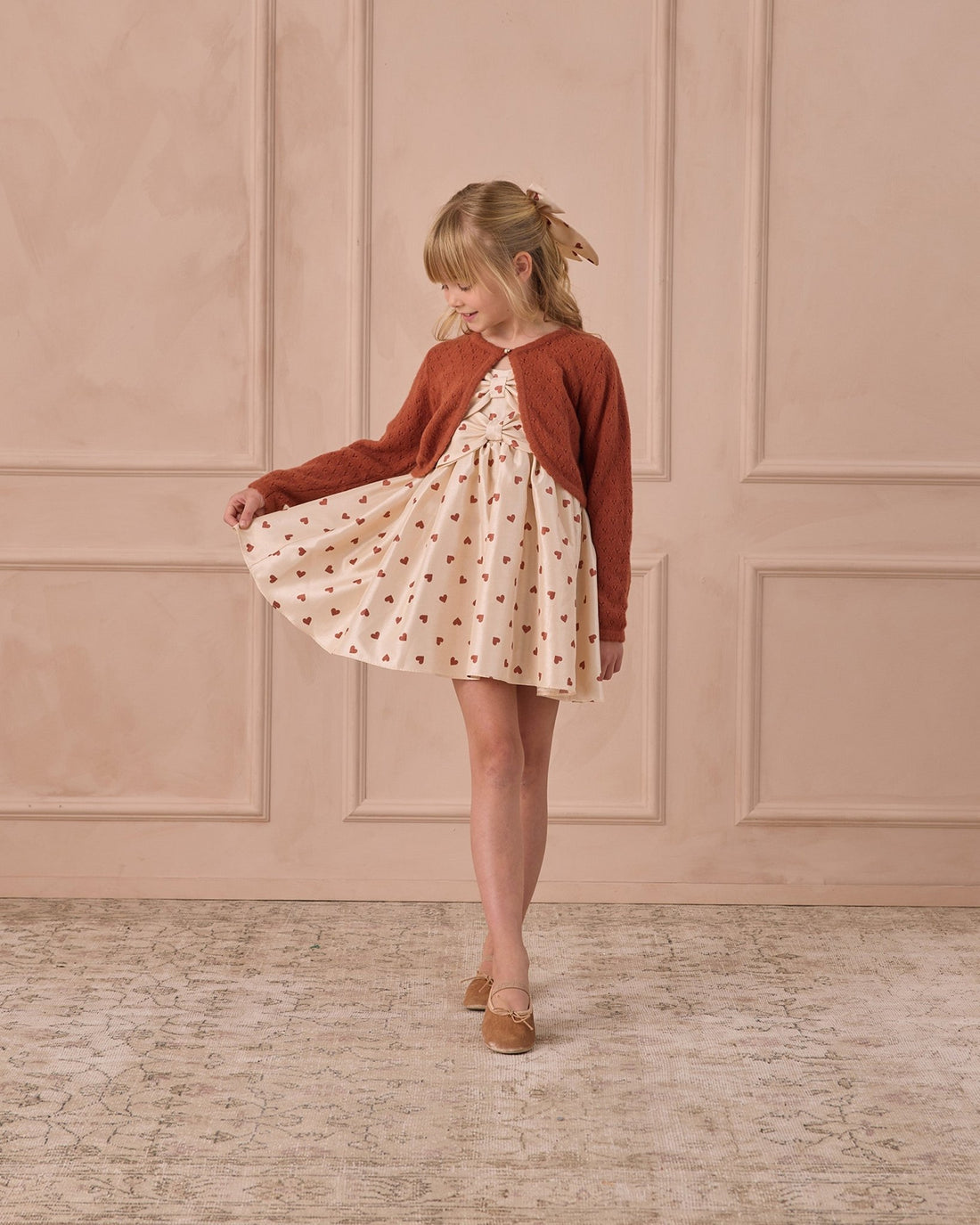 Noralee Cindy Dress Red Hearts Noralee