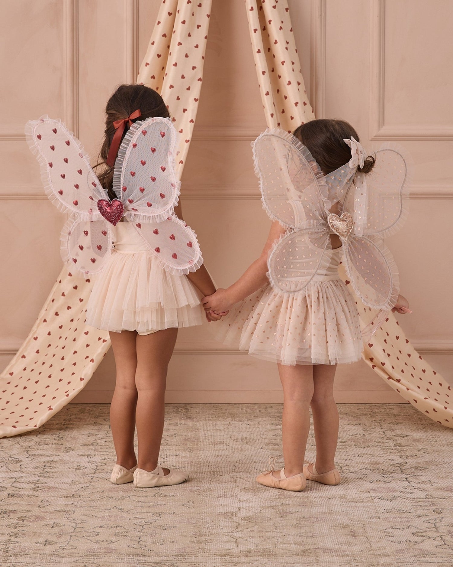 Noralee Fairy Set Rose Gold Hearts Noralee