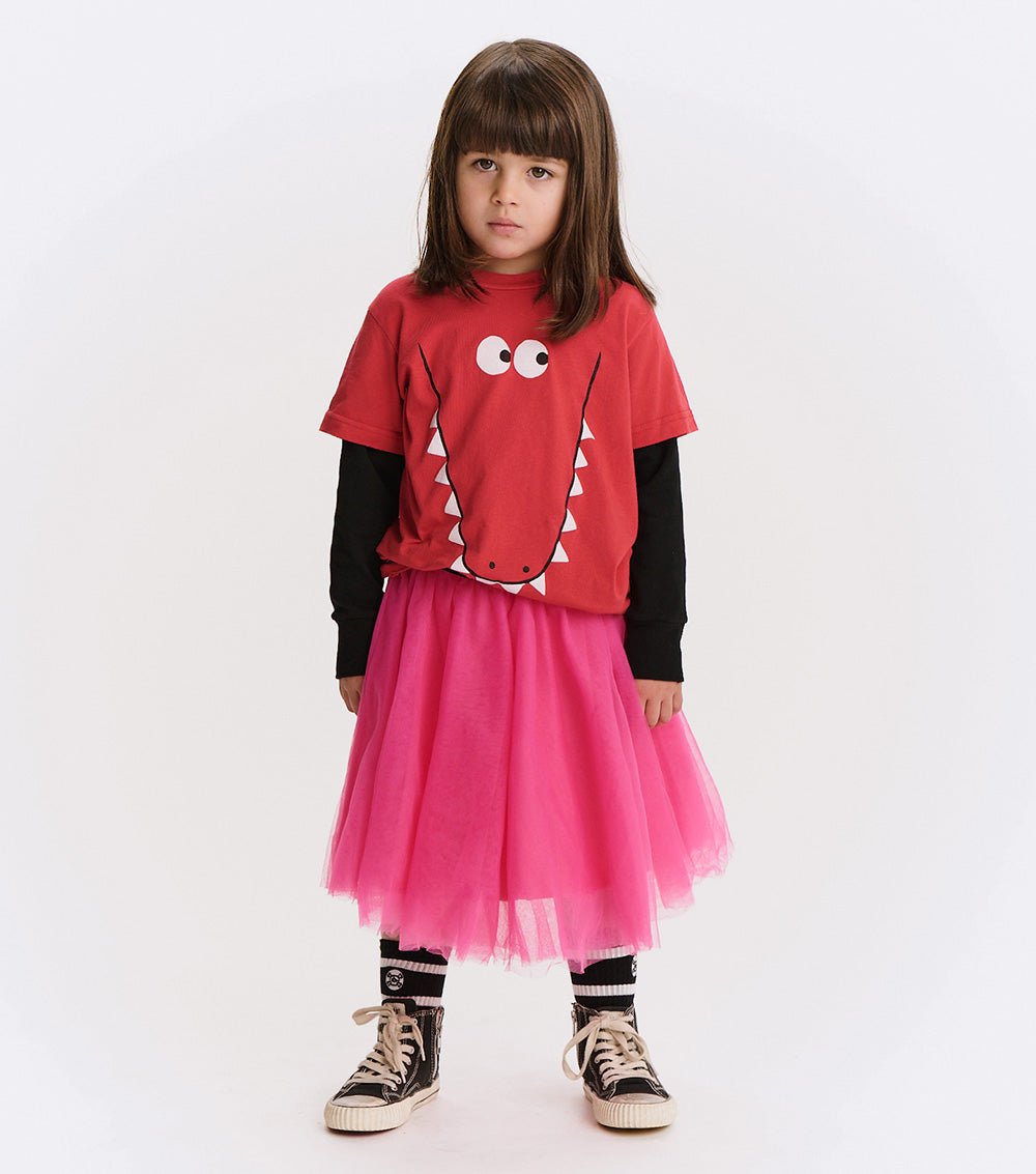 NUNUNU kooky croco shirt NUNUNU