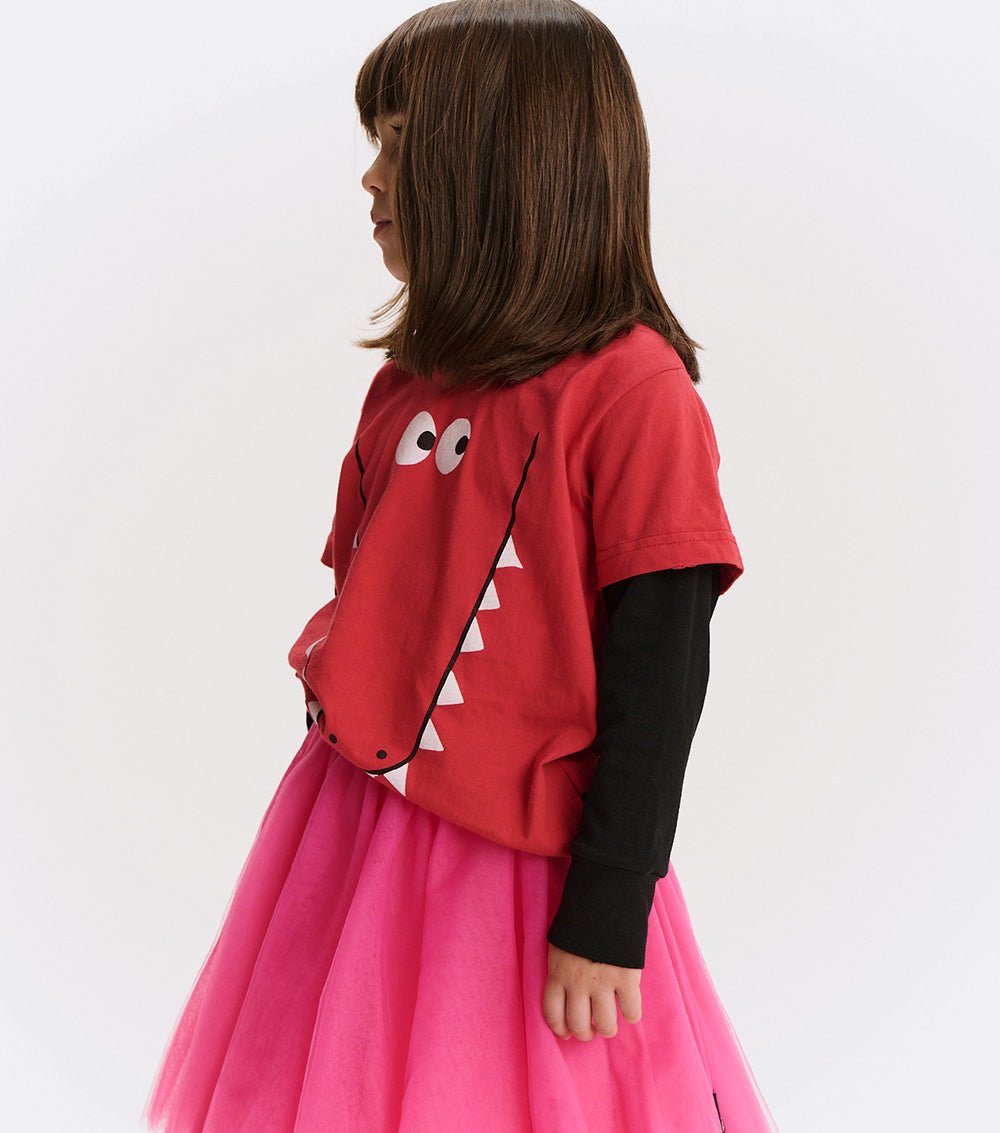 NUNUNU kooky croco shirt NUNUNU