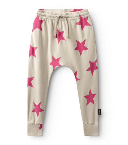 Nununu light star baggy pants - Pink NUNUNU