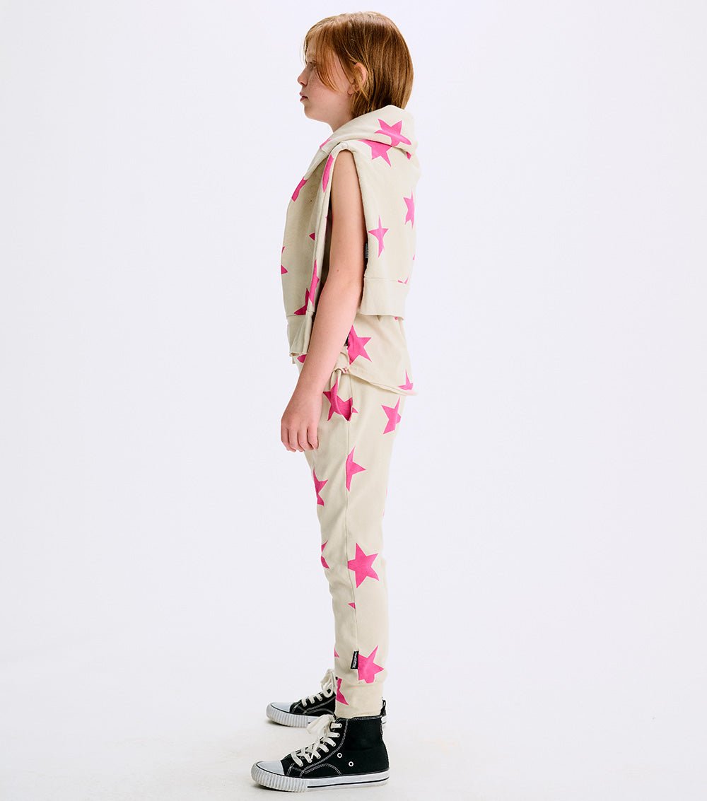 Nununu light star baggy pants - Pink NUNUNU