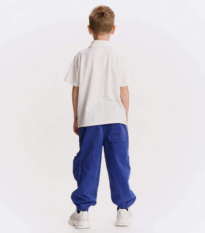 NUNUNU Old school polo - White NUNUNU