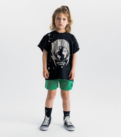 Nununu PLANET NUNUNU T - SHIRT - black NUNUNU