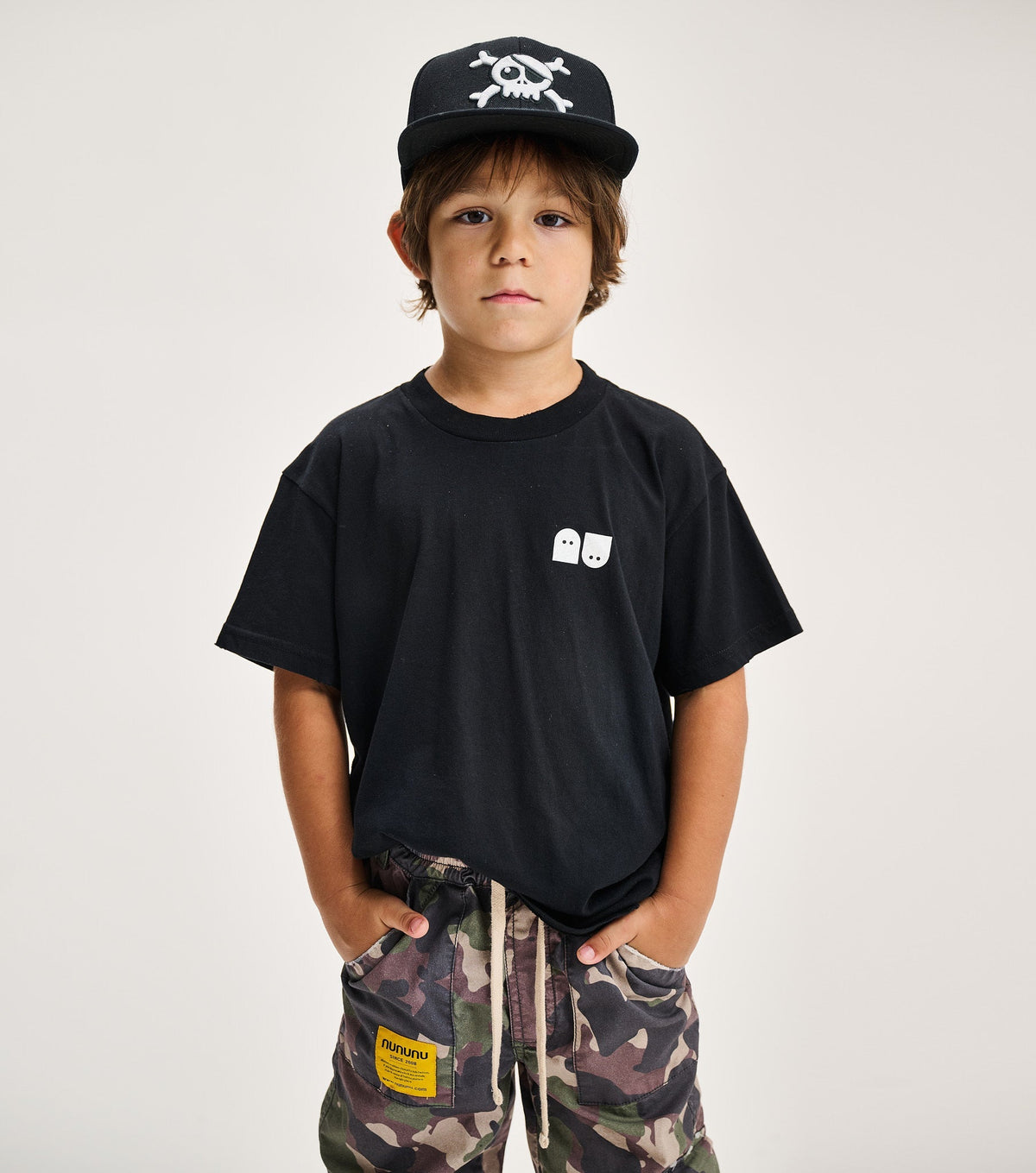 NUNUNU spookies t-shirt - Black NUNUNU