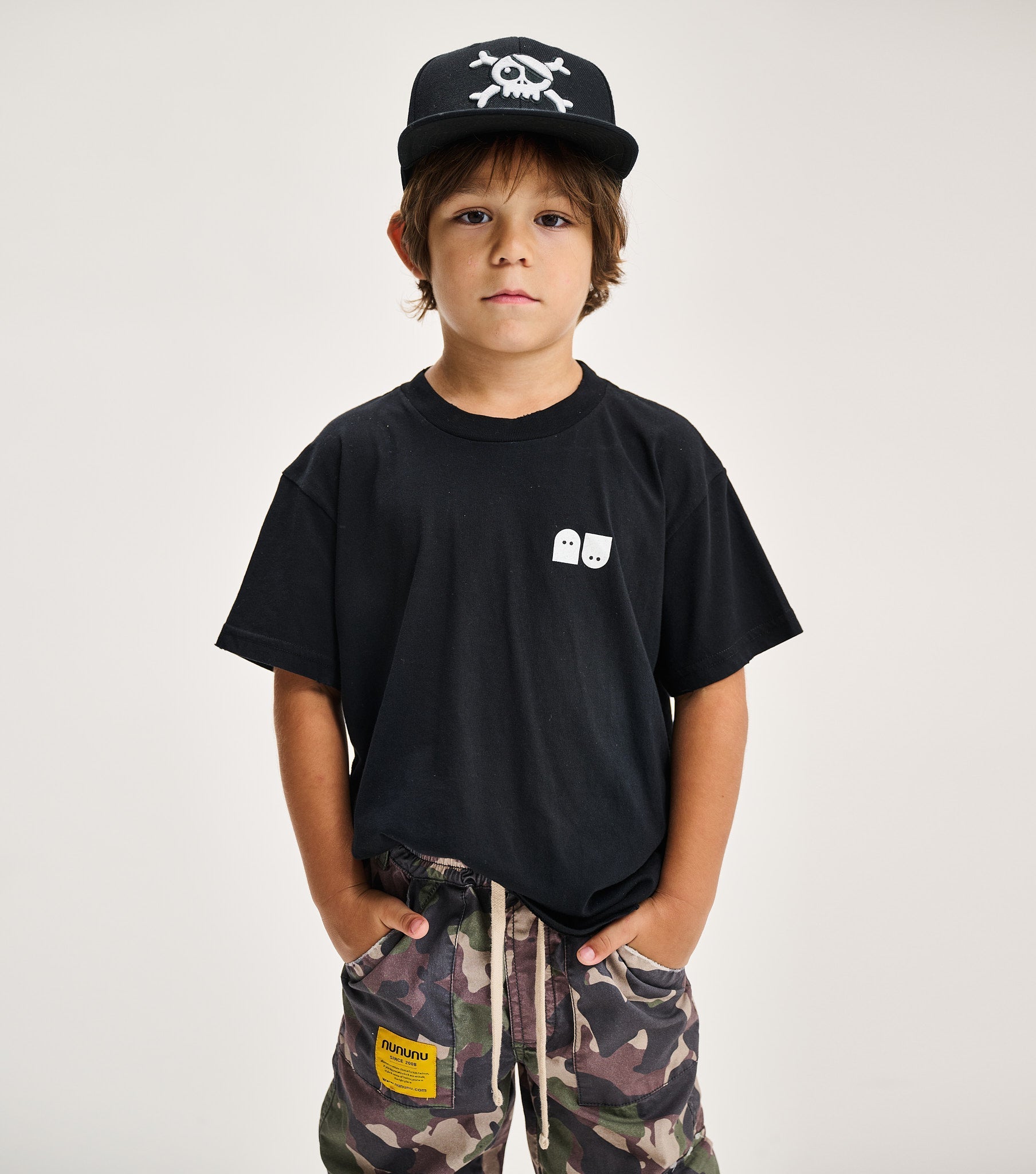 NUNUNU spookies t-shirt - Black NUNUNU