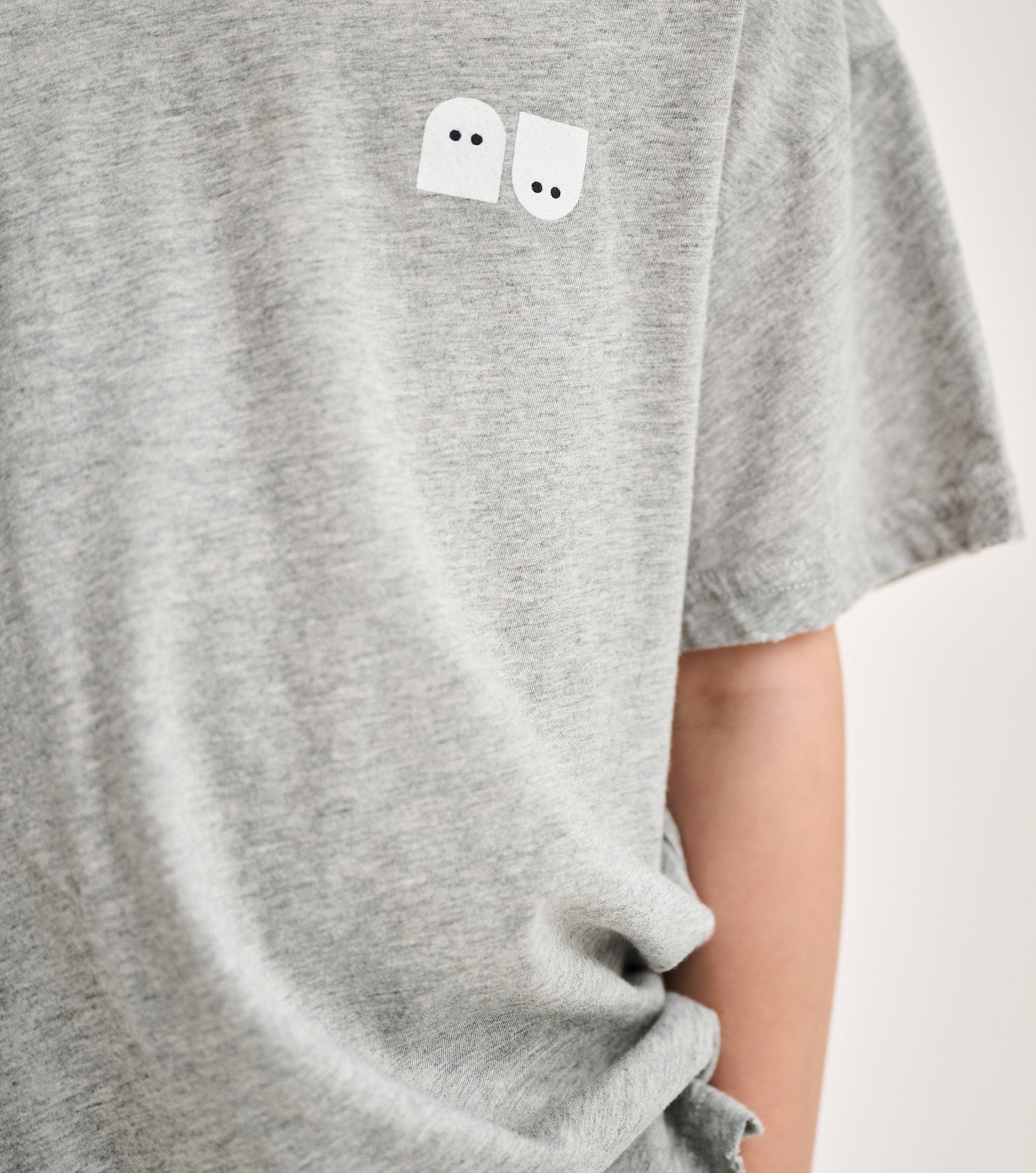 Nununu spookies t-shirt - Grey NUNUNU