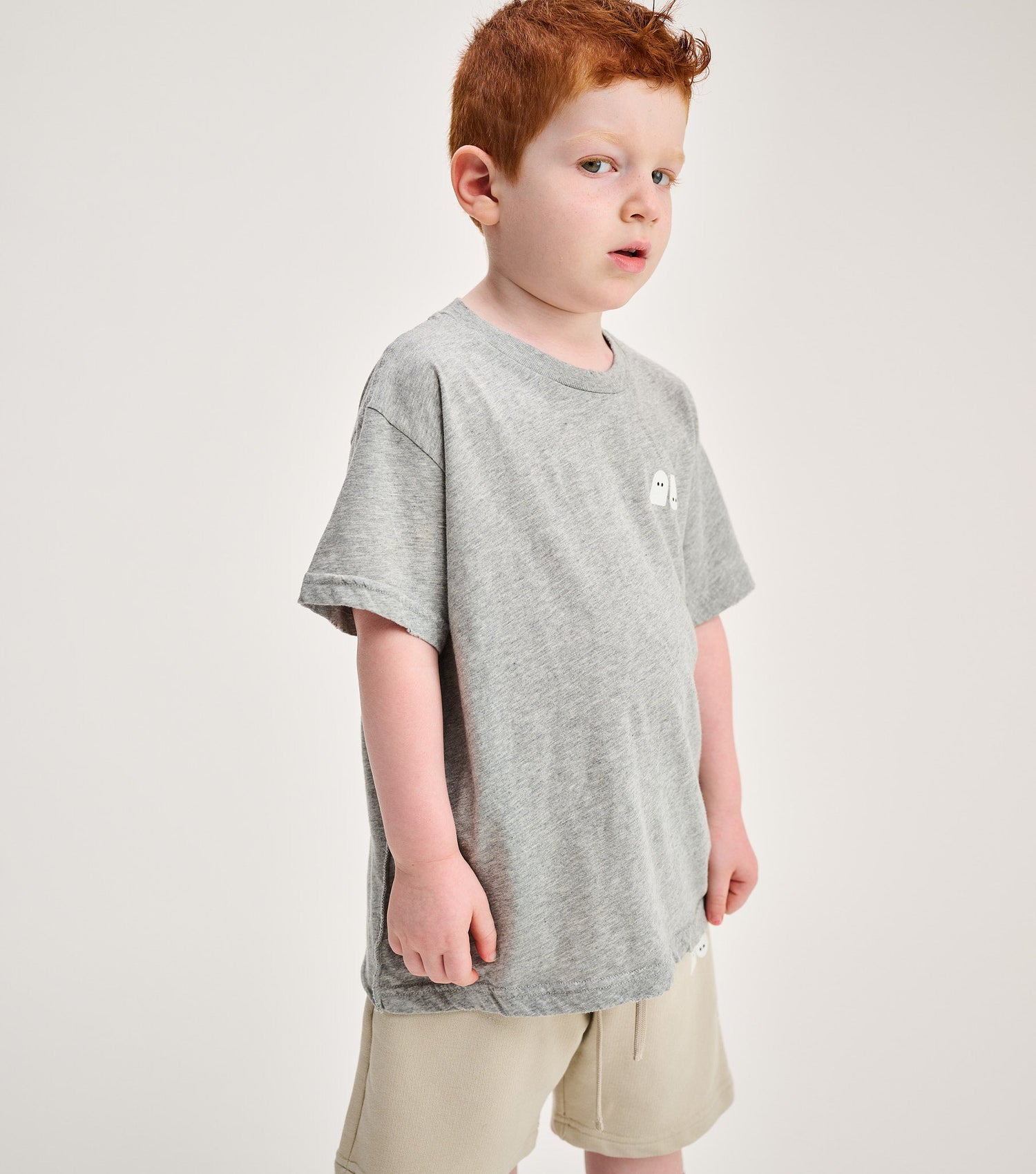 Nununu spookies t-shirt - Grey NUNUNU