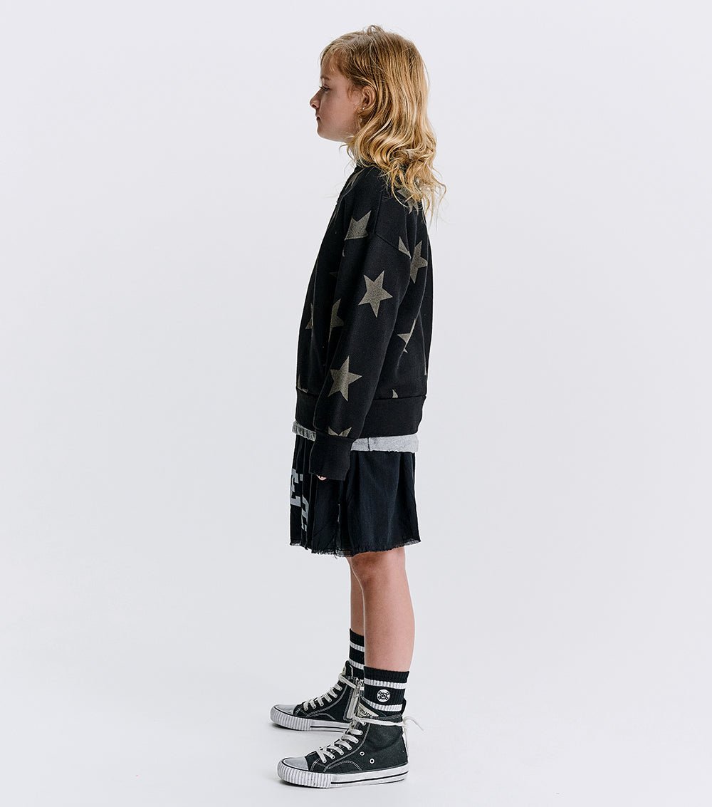 Nununu star sweatshirt - Black NUNUNU