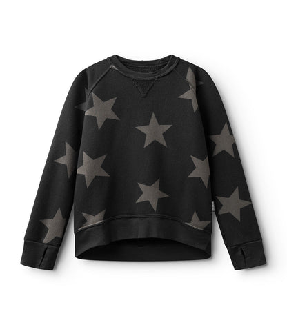 Nununu star sweatshirt - Black NUNUNU