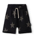 Nununu star sweatshorts - Black NUNUNU
