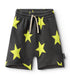 Nununu star sweatshorts - Graphic Lime NUNUNU