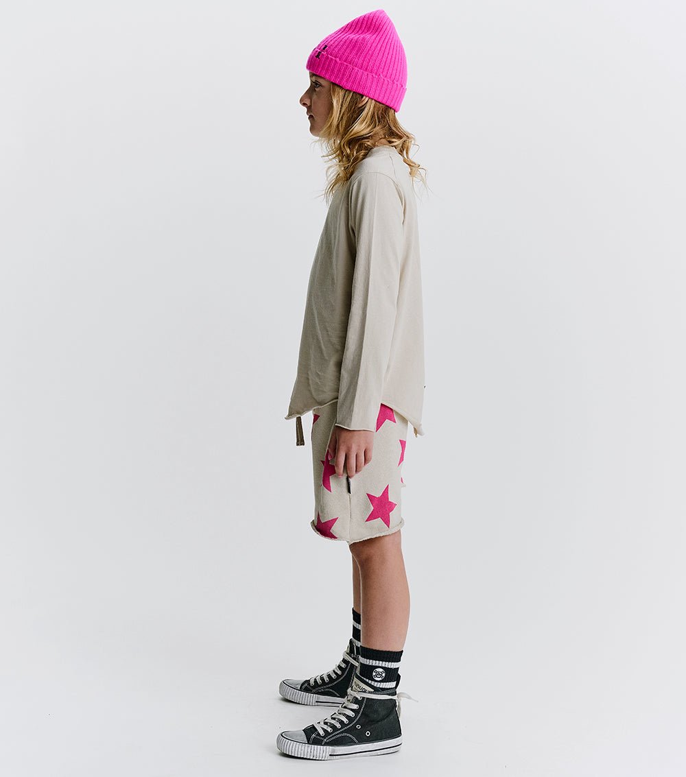 Nununu star sweatshorts - Pink NUNUNU