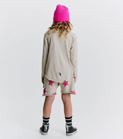 Nununu star sweatshorts - Pink NUNUNU