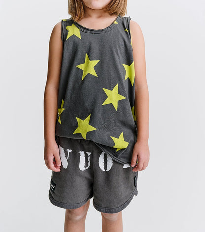 Nununu star tanktop - Graphic Lime NUNUNU
