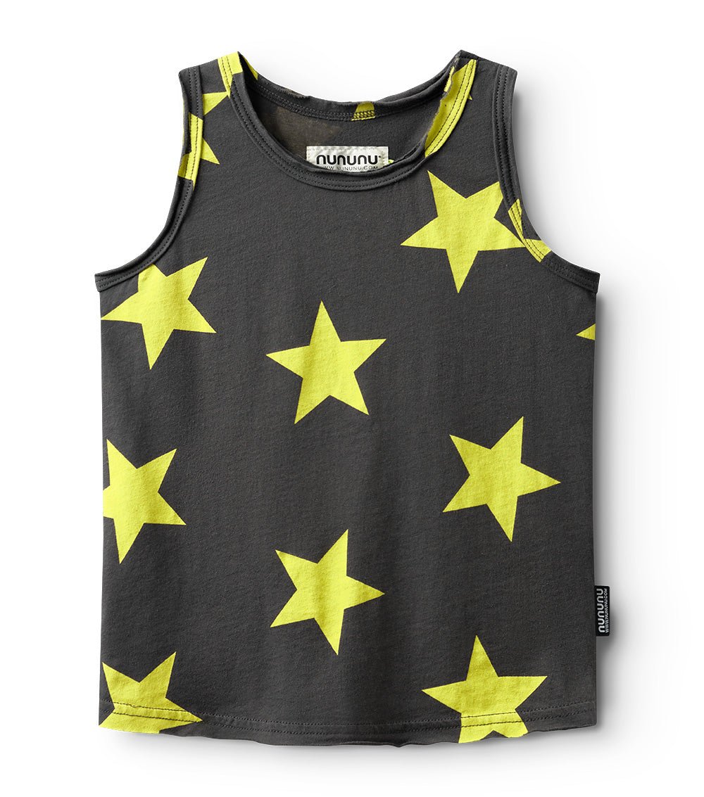 Nununu star tanktop - Graphic Lime NUNUNU