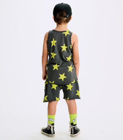 Nununu star tanktop - Graphic Lime NUNUNU