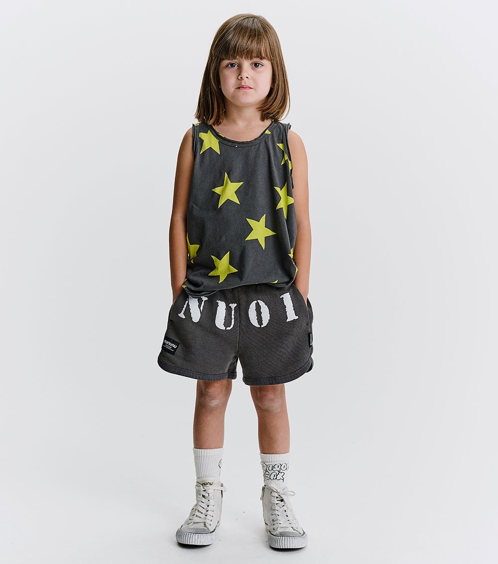 Nununu star tanktop - Graphic Lime NUNUNU
