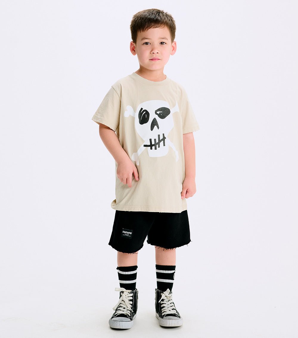 Nununu unbalanced shorts - Black NUNUNU