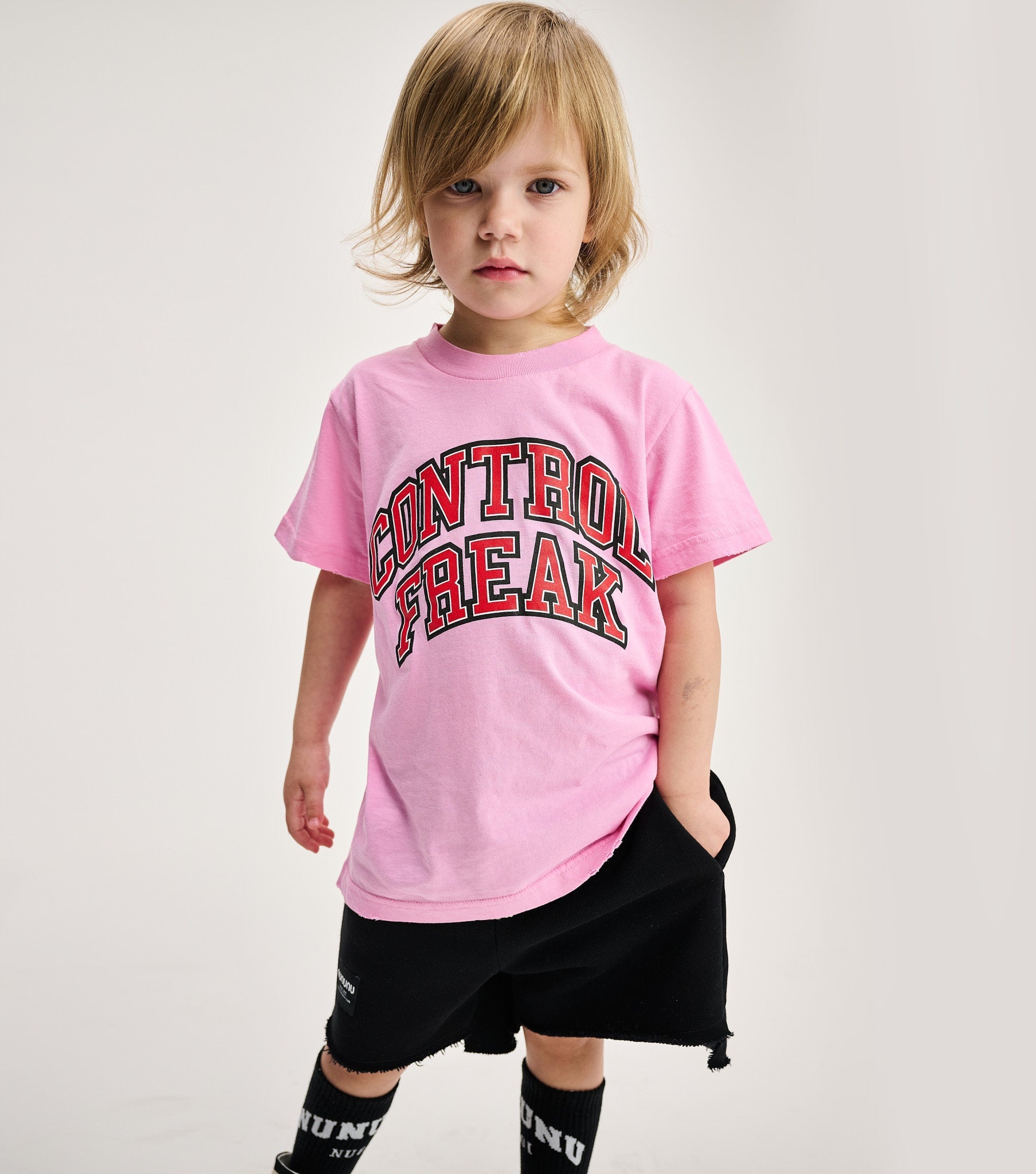 Nununu unbalanced shorts - Black NUNUNU