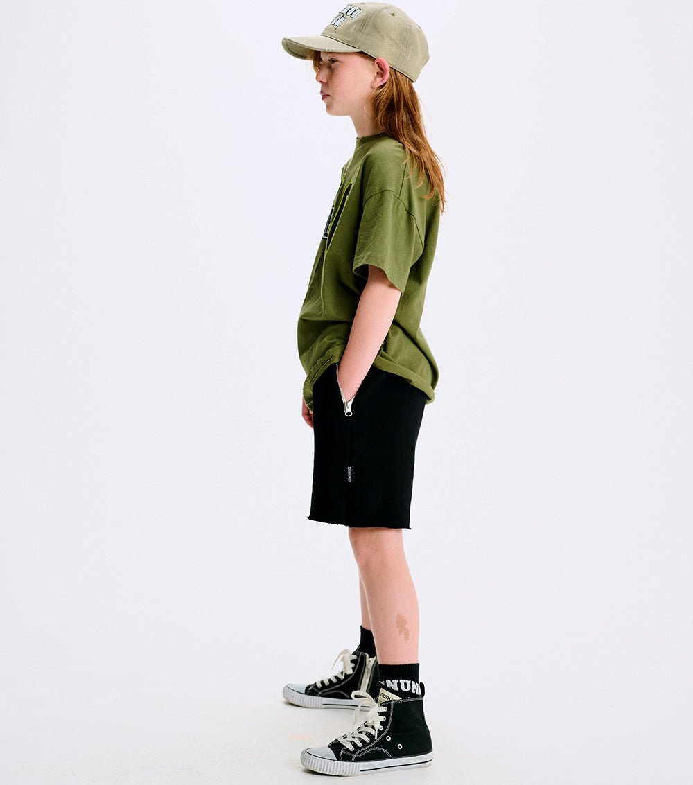 Nununu unbalanced shorts - Black NUNUNU