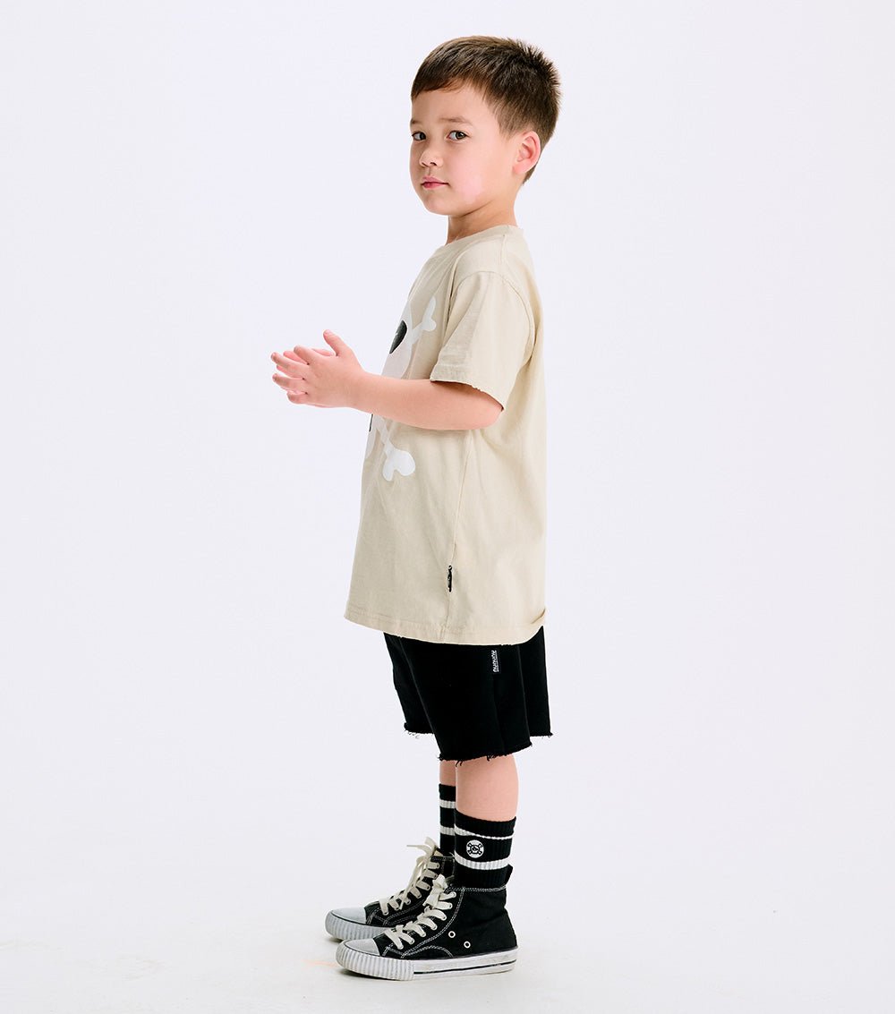 Nununu unbalanced shorts - Black NUNUNU