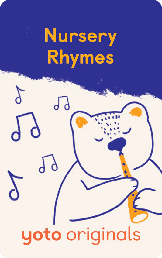 Nursery Rhymes - Audiobook Card Yoto - enjoykidsus