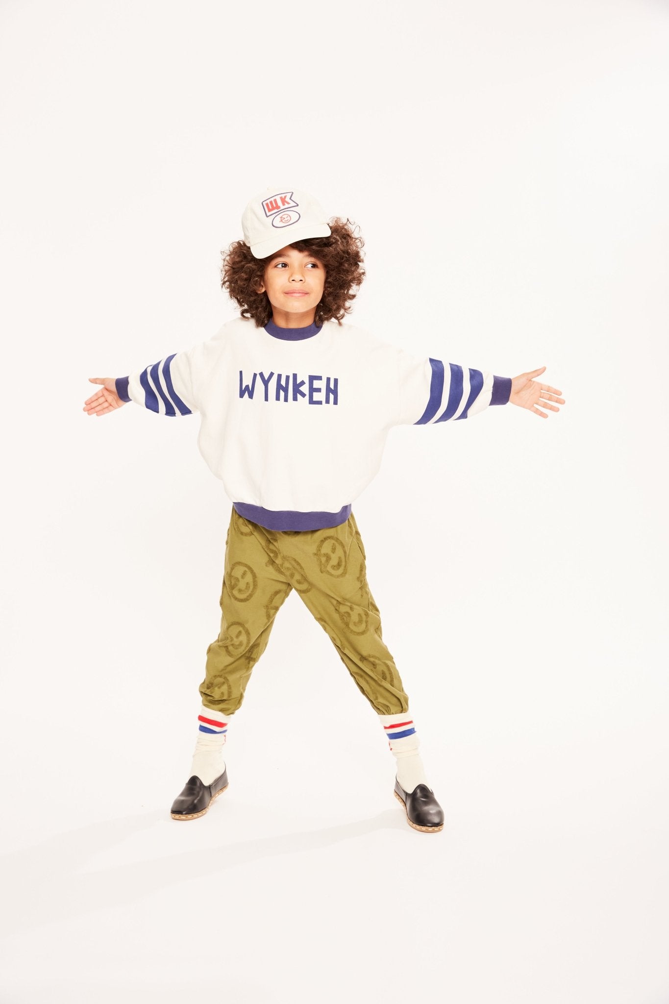 Nylon Badge Cap - Ecru Wynken