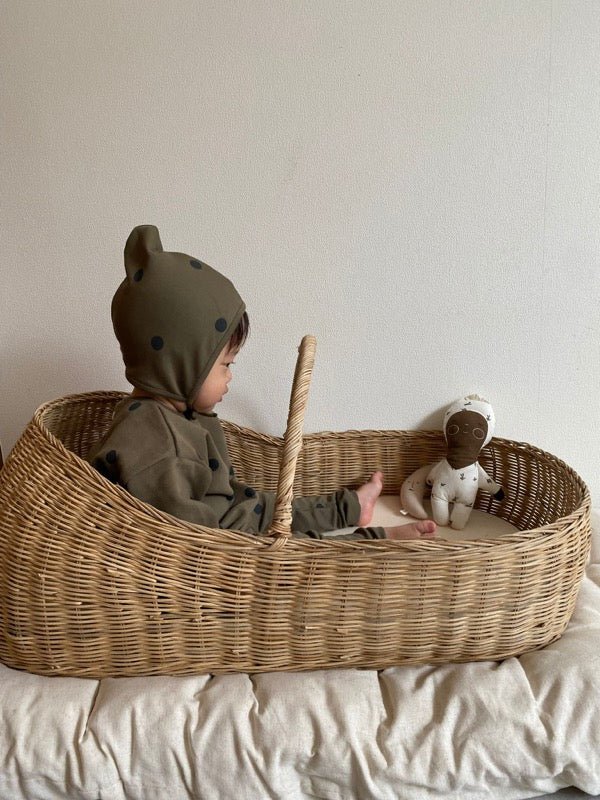 Olive Dots Sweatshirt Organic Zoo