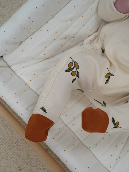 Olive Garden Suit with contrast feet Organic Zoo - enjoykidsus