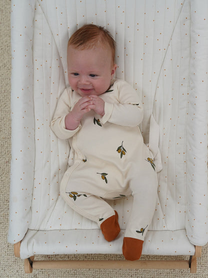 Olive Garden Suit with contrast feet Organic Zoo - enjoykidsus