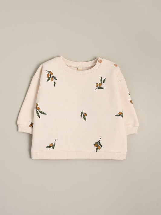 Olive Garden Sweatshirt Organic Zoo - enjoykidsus