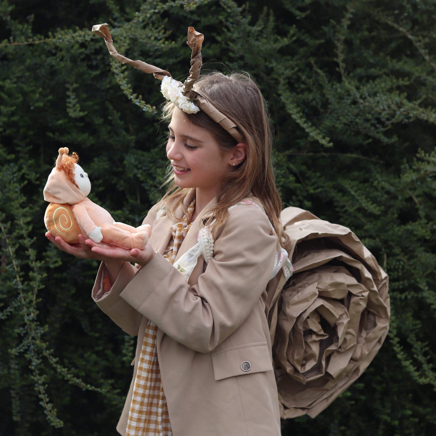 Olli Ella Dinky Dinkums Backyard Buddies - Scottie Snail Olli Ella