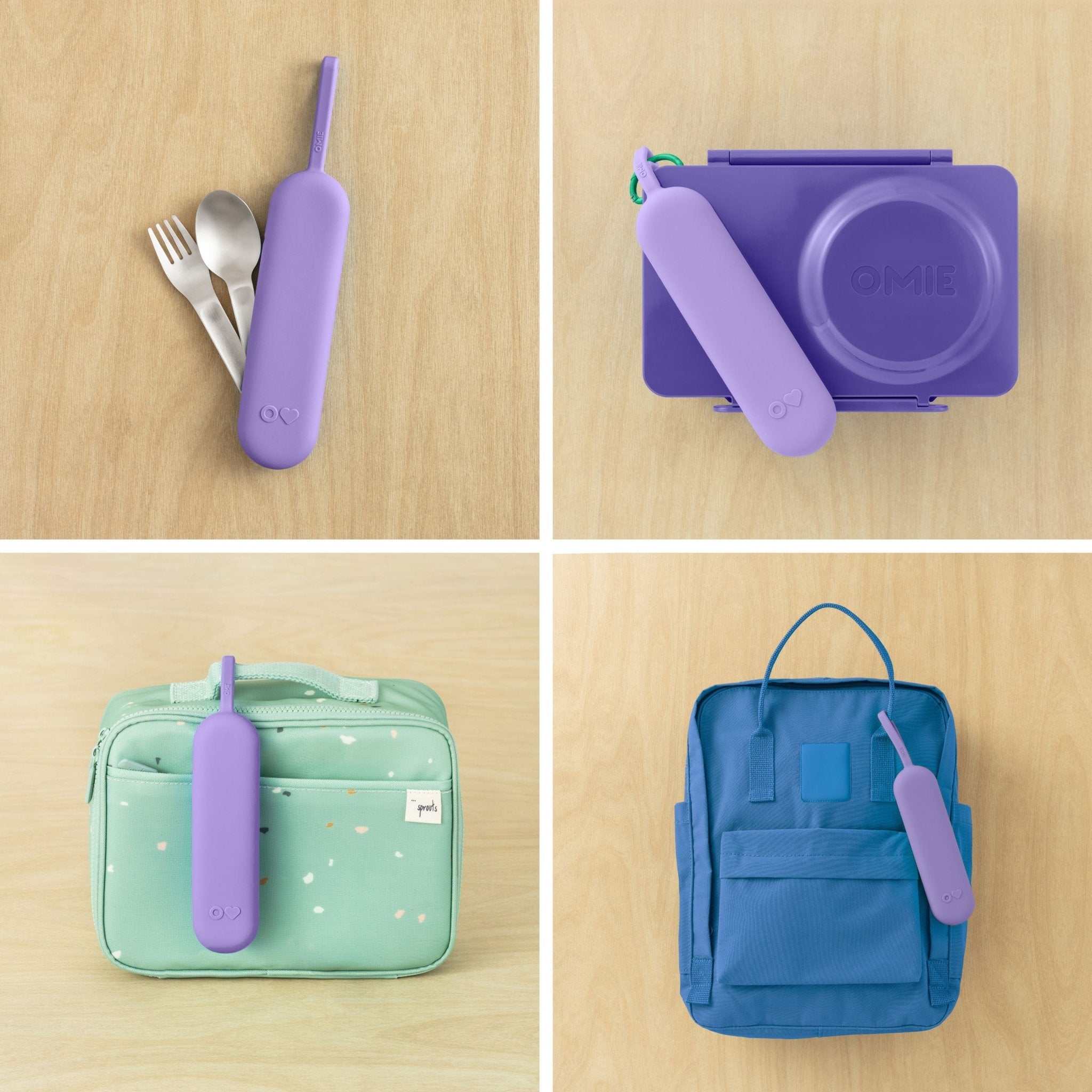 OmieBox UP Pod &amp; Utensil Set OmieLife