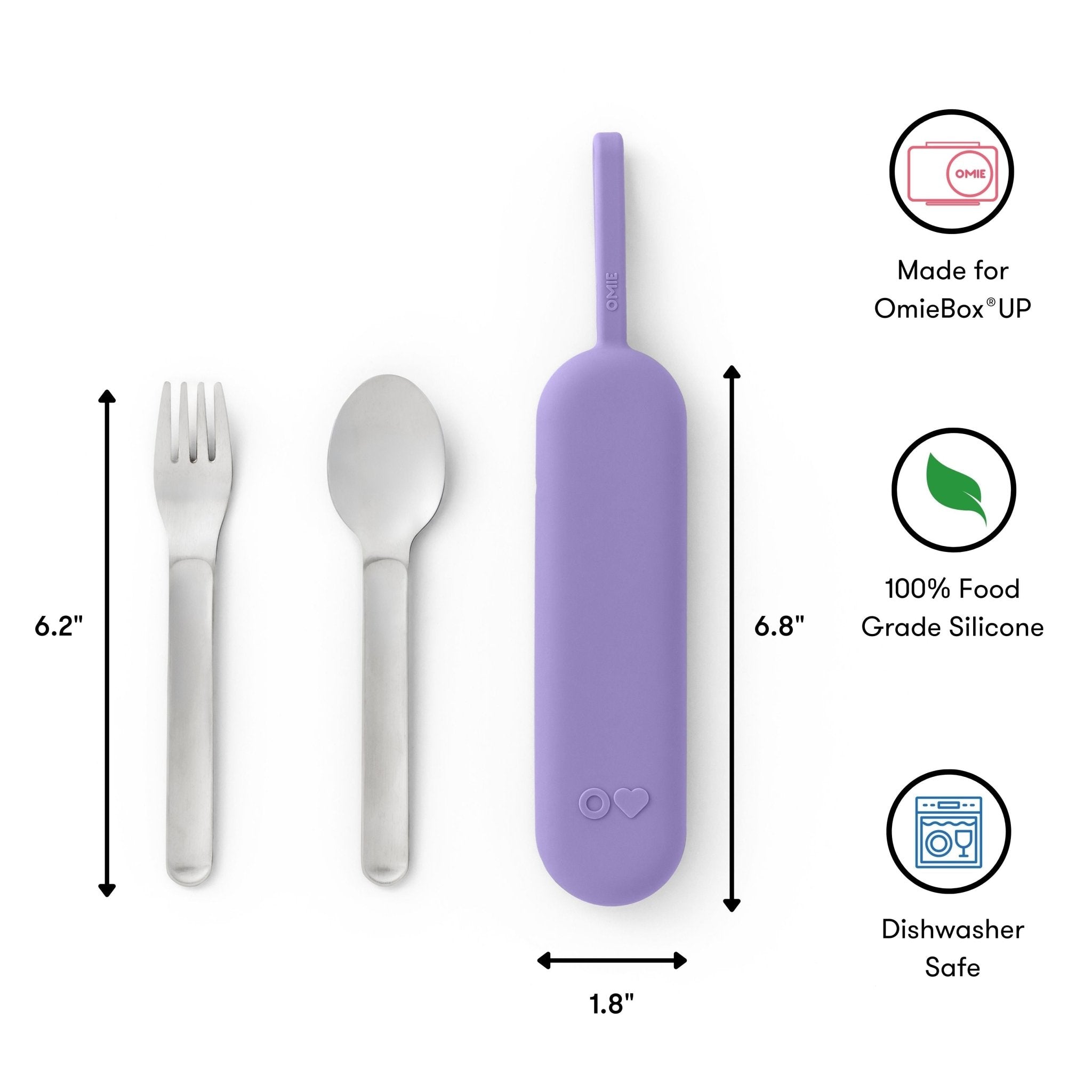 OmieBox UP Pod &amp; Utensil Set OmieLife