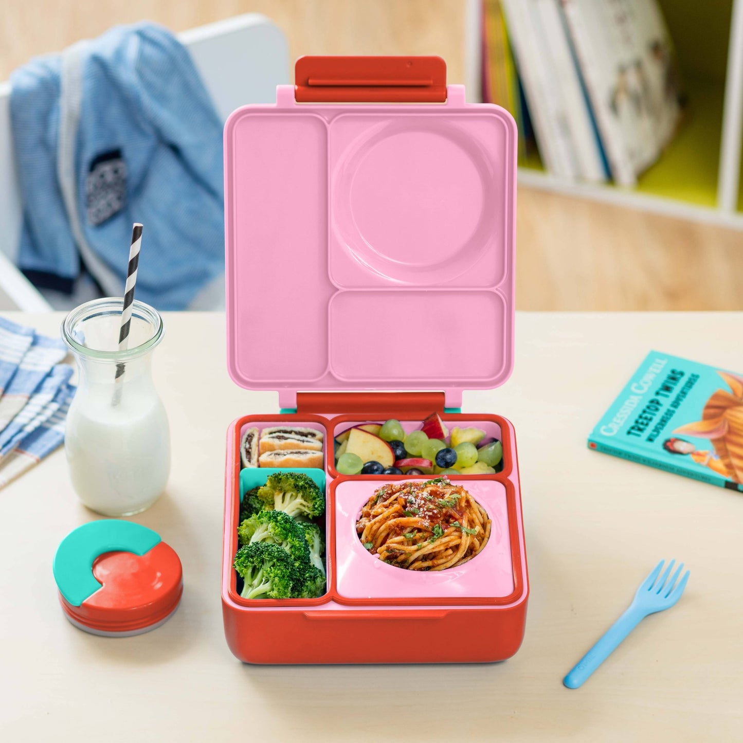 OmieLife - Omie lunch box Pink Berry OmieLife - enjoykidsus