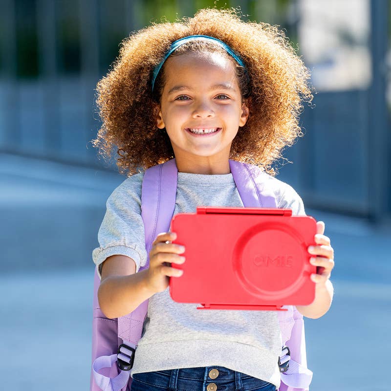 OmieLife - Omie lunch box UP - Cherry Pink OmieLife - enjoykidsus