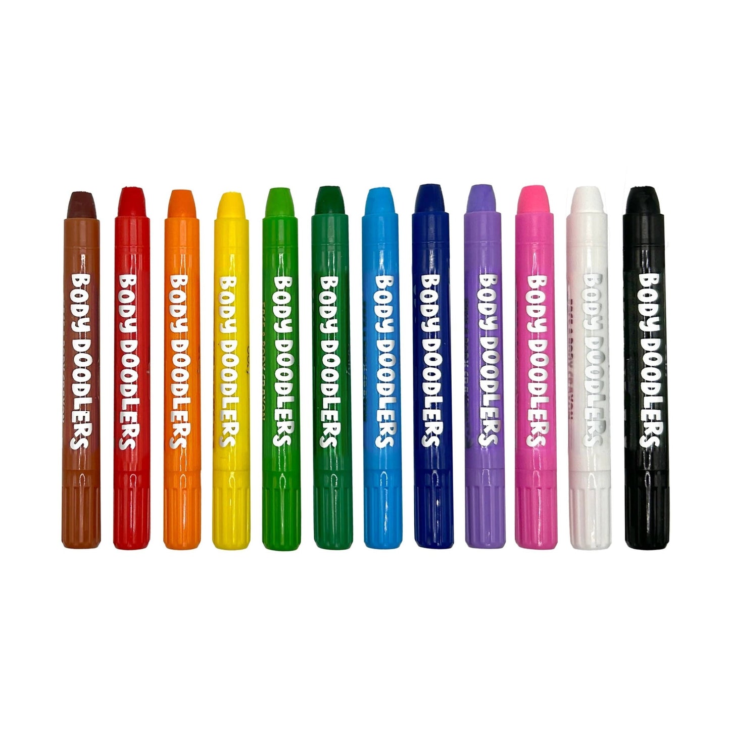 OOLY - Body Doodlers Face & Body Crayons - Set of 12 Colors OOLY - enjoykidsus