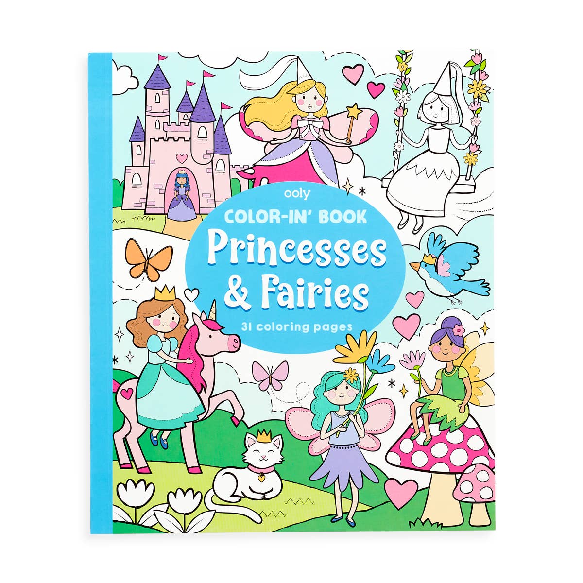 OOLY - Color - in' Book - Princesses & Fairies OOLY - enjoykidsus