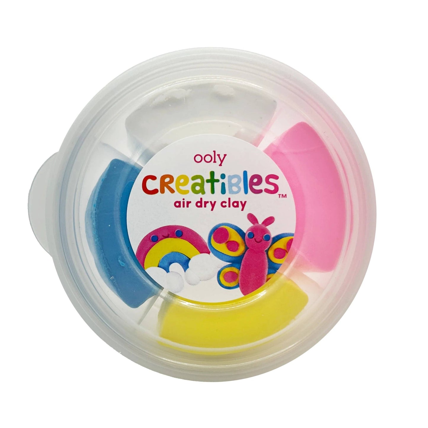 OOLY - Creatibles D.I.Y. Air - Dry Clay Kit: Rainbow BFFs (Set of 4) OOLY - enjoykidsus